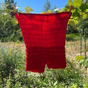 Vintage Red Bloomers